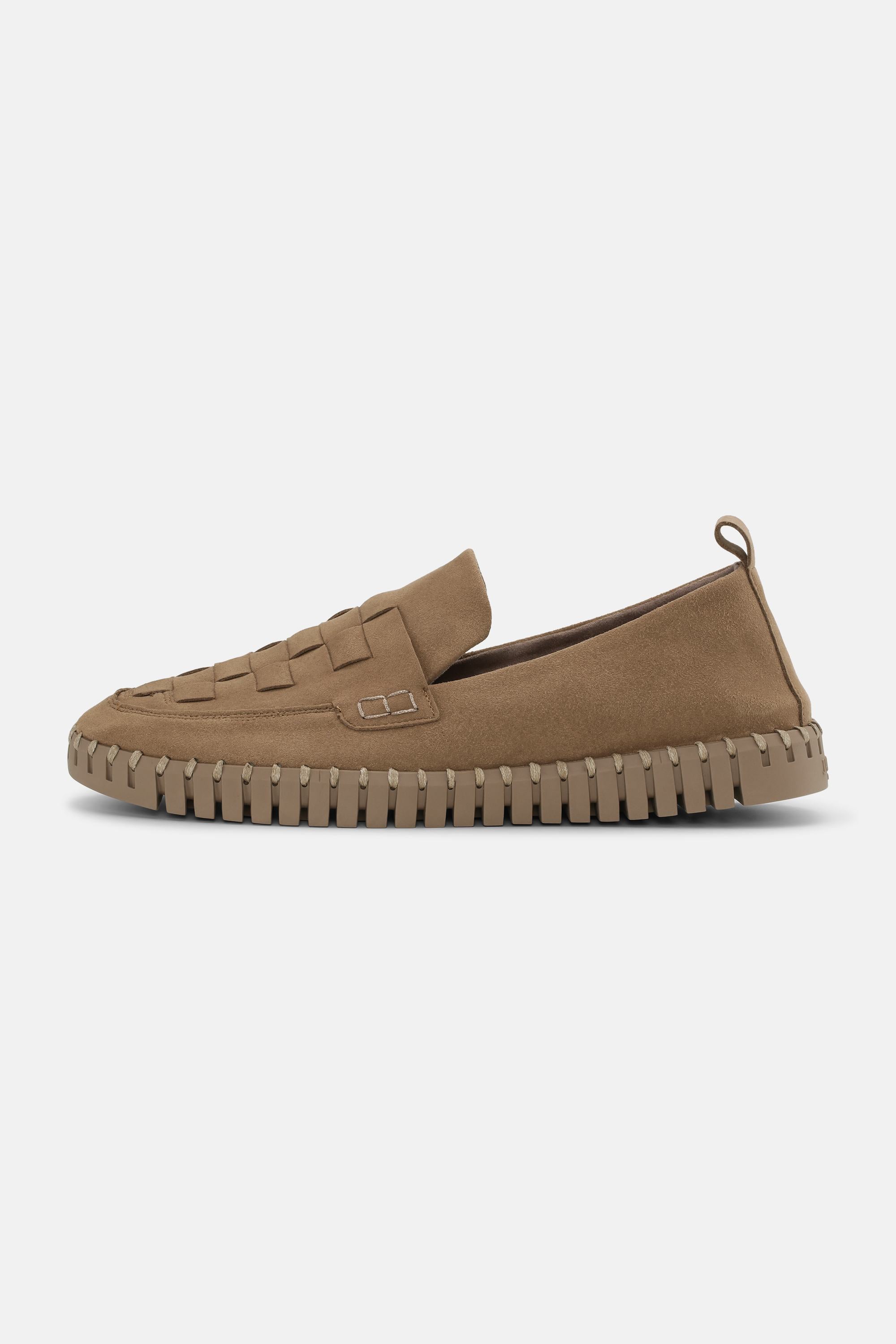Tulip Braided Loafer - Mocca Mocca